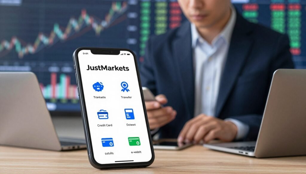 JustMarkets Withdrawal Methods